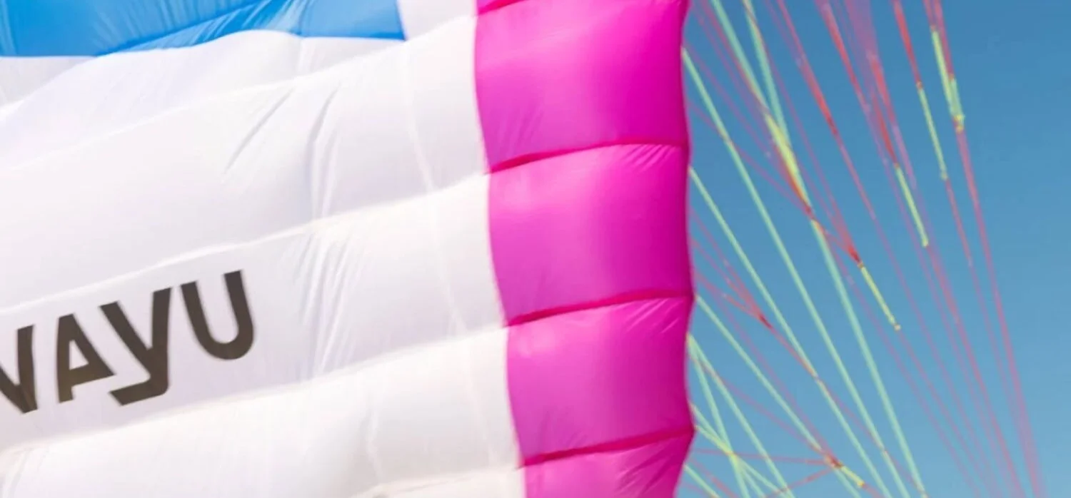 Gros plan sur le canopy de la Vayu Pyro.